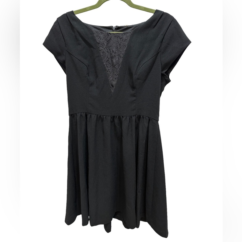 LC Lauren Conrad Womens Black Dress Size 14